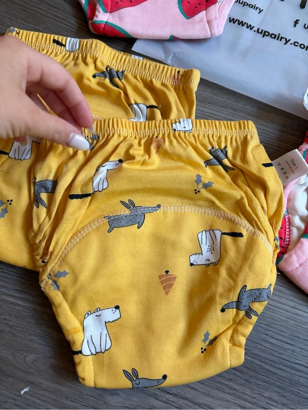New UpAiry Bundle (5) Potty Training Underwear Size L trainingpants toddler